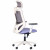Кресло AMF Lead White HR сиденье SM 2326/спинка Сетка HY-109 серая AMF-296684
