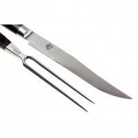 Нож и вилка для разделки мяса KAI Shun Classic