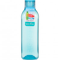 Бутылка для воды квадратная Sistema Hydrate 1 л