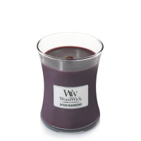 Ароматическая свеча с ароматом ежевики с корицей Woodwick Spiced Blackberry