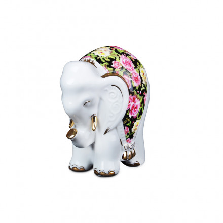 Фігурка декоративна Lefard Квітковий слон 18 см