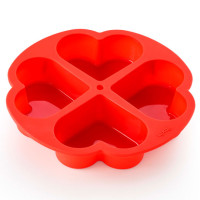 Форма для выпечки Hearts Lekue Creative Pastry 4 порций