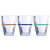 Набор стаканов с цветными вставки Schott Zwiesel