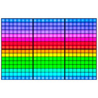 Панель Smart LED Twinkly Squares 1+5 RGB, Gen II, IP20, 16x16см, белый кабель