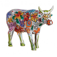Коллекционная статуэтка Cow Parade корова Vaca Flora, Size L 30×9×20 см Коллекционная статуэтка Cow Parade корова Vaca Flora, Size L 30×9×20 см