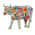 Коллекционная статуэтка Cow Parade корова Vaca Flora, Size L 30×9×20 см