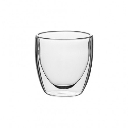 Набір склянок з подвійними стінками Lunasol Basic 0.08 л (4 шт)