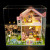 3D Інтер`єрний конструктор DIY House Румбокс Hongda Craft "Казковий будиночок / Sakura"