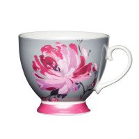 Чашка KitchenCraft 0.4 л Розовый цветок