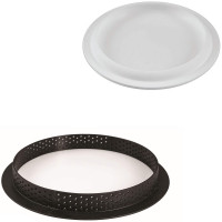 Форма силиконовая + кольцо для тарта Silikomart 19 см
