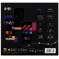 Гирлянда Smart LED Twinkly Dots Lights RGB 400 Gen II, IP44, 20м, прозрачный кабель