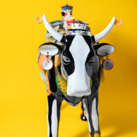 Коллекционная статуэтка Cow Parade корова Moo Potter, Size XL 34×13×26 см