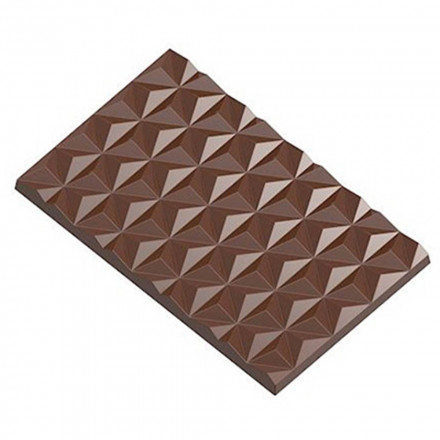 Форма для шоколада "Пирамиды" Chocolate World Flowers 12.3x7.6x0.75 см