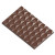 Форма для шоколада "Пирамиды" Chocolate World Flowers 12.3X7.6X0.75 см 12006CW