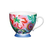 Чашка KitchenCraft 0.4 л Цветы