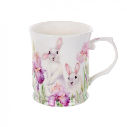 Чашка Lefard Кролик у квітах 0.4 л