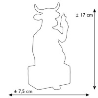 Коллекционная статуэтка корова Call me Now, Size M, 15×5×11 см