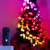 Smart LED прединсталлированная Гирлянда Twinkly tree Strings RGB 500 на 2.1 м елке