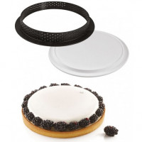 Форма силиконовая + 1 кольцо для тарта Silikomart 25 см
