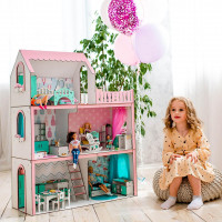 Кукольный дом без мебели NestWood &quot;Люкс Лайт&quot;