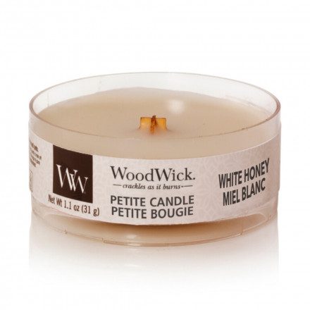 Ароматична свічка з ароматом апельсинового цукату Woodwick White Honey