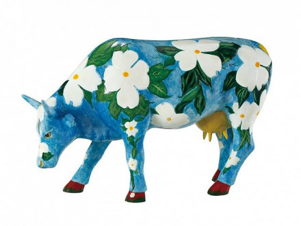 Колекційна статуетка корова Cow Parade Cowalina Dogwood, Size L