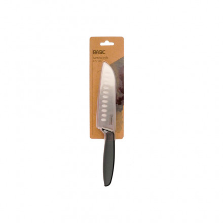 Нож сантоку с рифлением Lunasol