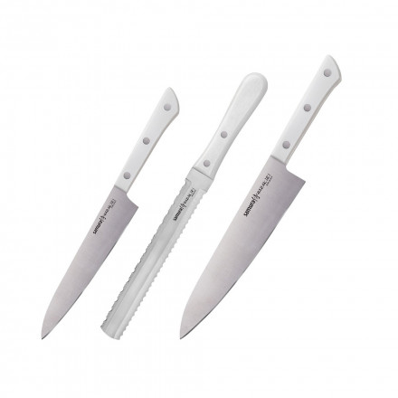 Набір кухонних ножів Samura Harakiri 3 шт
