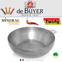 Сковорода деревенская de Buyer Mineral B Element 24 см со съемной ручкой