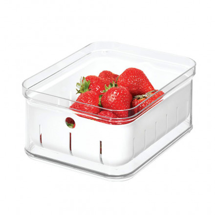 Контейнер для хранения ягод в холодильнике iDesign Crisp