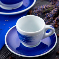 Блюдце caffe latte Ancap Millecolori 16.7 см