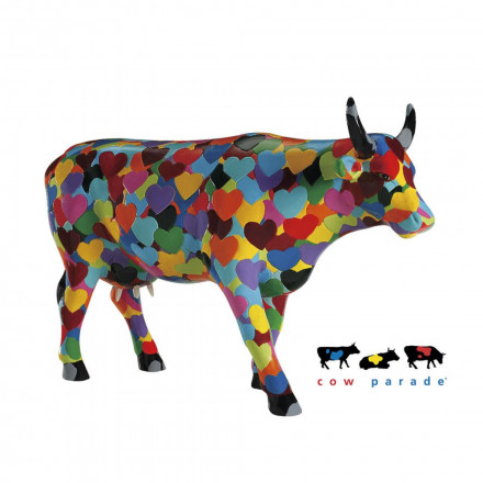 Коллекционная статуэтка корова Cow Parade Heartstanding Cow, Size L