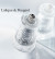 Набор хрустальных мельниц для перца и соли Peugeot Lalique