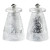 Набор из 2 мельниц для перца и соли Peugeot Lalique PM + SM хрусталь 2/32272