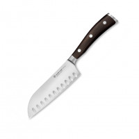 Нож сантоку с рифлением Wusthof New Ikon