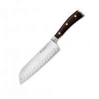 Нож сантоку с рифлением Wusthof New Ikon