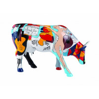 Коллекционная статуэтка корова Cow Parade Picowso's School for the Art, Size L