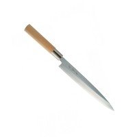 Нож с односторонней заточкой янагиба Yaxell Kaneyoshi 21 см