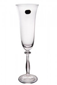 Набір келихів для шампанського Bohemia Angela 0.19 л (6 шт)