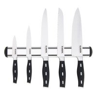 Набор ножей на планке Vinzer Tiger (6 предметов)