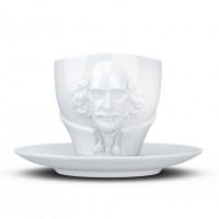 Чашка с блюдцем Tassen Вильям Шекспир 0.26 л