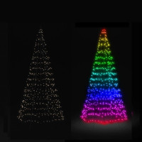 Smart LED Twinkly Light tree RGBW &quot;Световой конус в виде ёлки&quot;, 6 м, без опоры