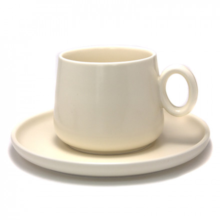 Чашка для чая с блюдцем Showroom 0.2 л