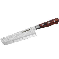  Кухонний ніж овочевий Накірі Samura Kaiju Bolster 16.7 см