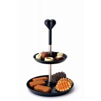Двухъярусная стойка-ваза для печенья и фруктов BergHOFF Lover by Lover