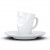 Чашка с блюдцем кофейная Tassen Озадаченный 0.08 л