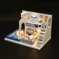 3D Интерьерный конструктор DIY House Румбокс Hongda Craft &quot;The Sound Of The Sea&quot; Китай