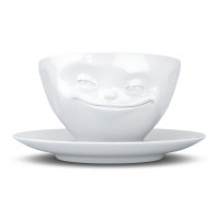 Чашка с блюдцем Tassen Хитрая улыбка 0.2 л
