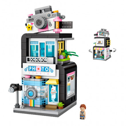 3D конструктор LOZ Street Mini blocks "Фото студия"