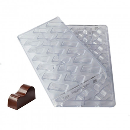 Форма для шоколада "Серджио Шидоми" Chocolate World Chocolate Masters 4x1.5x2 см